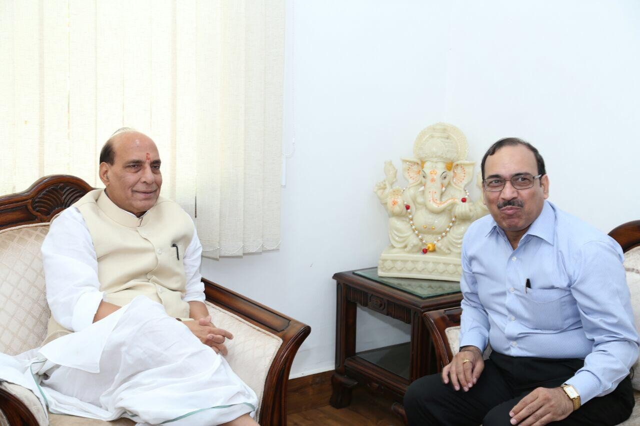 Former Home Minister and Current Defence Minister Rajnath Singh